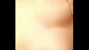 Fat teen girl plays with nipples