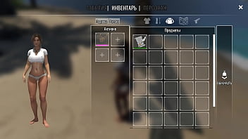 Lara croft was masturbating in her cabin but suddenly a storm started 3d hentai game