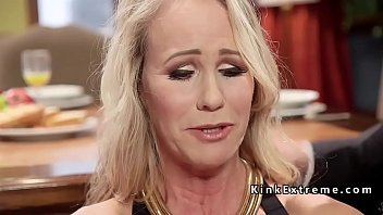 Dude discipline busty milf and brat teen