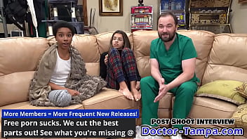 Step Into Doctor Tampas Body & Glove In While Aria Nicole Gets Surgical Treatment To Be Sterilized thumbnail