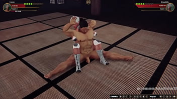 Conan vs broadzilla nf3d mixed mma combat femdom