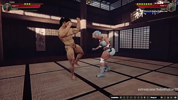 Conan vs broadzilla nf3d mixed mma combat femdom
