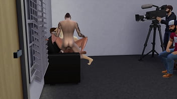 Tilda makes a movie on a couch for her fans