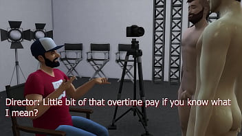 Tilda makes a movie on a couch for her fans