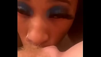 Taking in a big dick