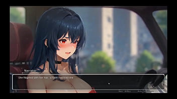 Bluring the walls romance hentai game ep 2 horny girlfriend ripped his shirt off