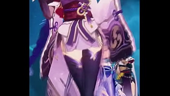 Raiden shogun sways with electrifying grace her every move striking like lightning under the moonlit sky the electro archon’s dance hides more than power… dare to discover bio link waiting