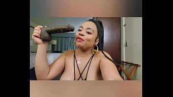 Ebony dildo deepthroat compilation