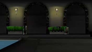 Mai shiranui gets fucked near the hotel pool