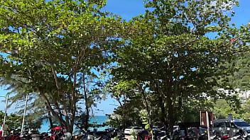 This is my first time on the ocean#thailand #ocean #beach