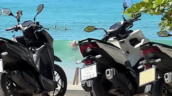 This is my first time on the ocean#thailand #ocean #beach