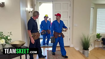 Drilling my bratty stepdaughter’s pussy literally