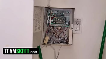 Drilling my bratty stepdaughter’s pussy literally