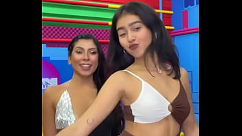 Menina deixando aparecer biquinho em vídeo do tictoc