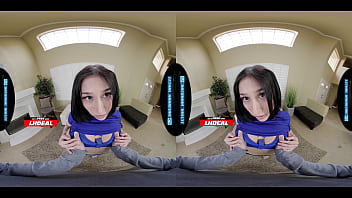 Hot busty coworker alexa chains fucked in vr