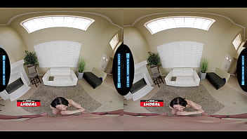 Hot busty coworker alexa chains fucked in vr