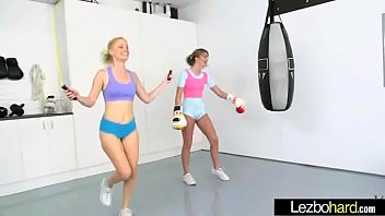 Teen lesbian girls charlotte stokely & kenna james make love in front of cam video 10