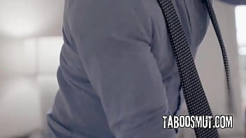 Asian stepdaughter caught wetting herself by stepdad