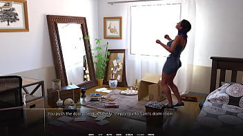 Taboo university #90 blue haired arogant college girl wants to make a deal