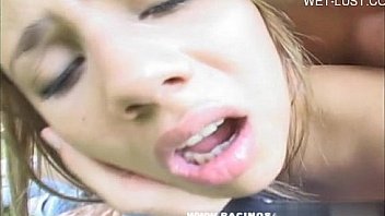 Hot model gagging deepthroat