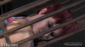 Tying up girl for wild castigation