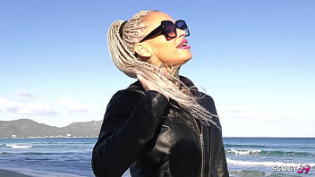 Slim german mature wife with many tattoos talk to no condom cheating fuck at hotel and leg him cum on small ass