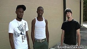 Black Gay Dude Fuck White Skinny Cute Boy In His Tight Ass 01 thumbnail