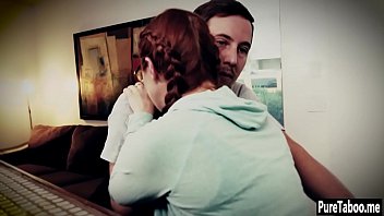 Sexy babe banged by a nasty lesbian and her boyfriend