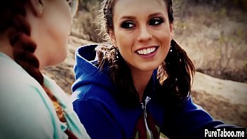 Sexy babe banged by a nasty lesbian and her boyfriend