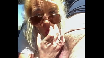 Real hooker sucks cock in public wearing sunglasses then lets the guy nut on her face Real hooker sucks cock in public wearing sunglasses then lets the guy nut on her face