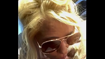 Real hooker sucks cock in public wearing sunglasses then lets the guy nut on her face Real hooker sucks cock in public wearing sunglasses then lets the guy nut on her face