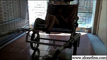 Horny cute amateur girl masturbates clip 06