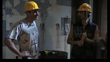 Lucy belle stella and helena give one worker a blowjob for christmas