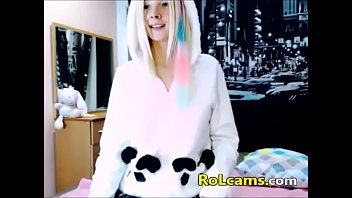 Cute Teen Teasing On Webcam thumbnail