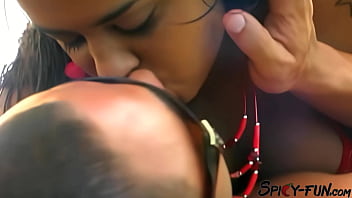 Brazilian model is getting her ass fucked on a boat