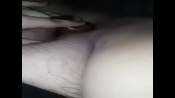 Vixen plays with her pussy with rainbow toy