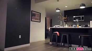 Teen stepsis rides and gobbles stepbros black dick in pov