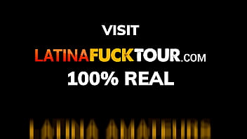 Real amateur latina gets face jizzed on