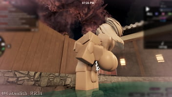 Cute blonde girl gets fucked in the sauna pt 2