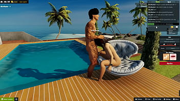 Pau na amiguinha em casa