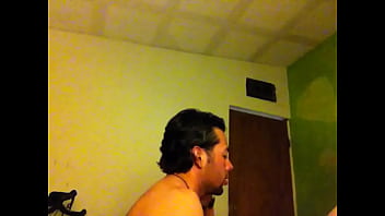 Big tits blonde eats big mature cock