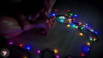 Oil footjob and dirtytalk