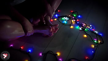 Oil footjob and dirtytalk