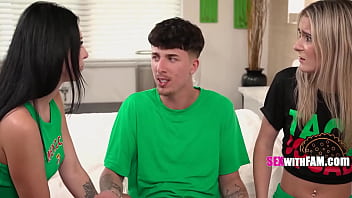 You better drink my cum step sis else your tongue wont stop burning