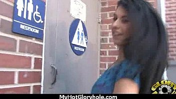 Gloryhole ebony girl booty shake and suck 22