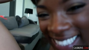 Pov lesbian interracial sex between kinky beauties loving to lick the clit