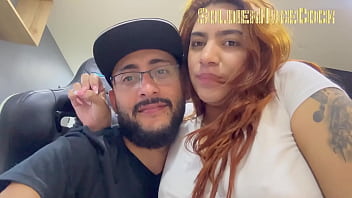 She comes to sign some contracts but her intentions were to suck my huge cock again and swallow my cum