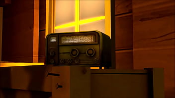 Shantae swallows a monster and dances