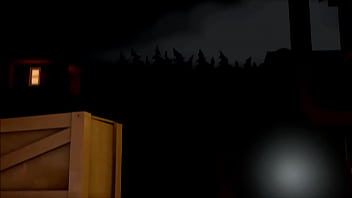 Shantae swallows a monster and dances