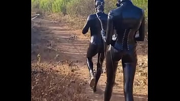 A ride in the sun ️ #latex #latexgloves #latexlove #rubber #gasmask #gasmaskgirl #petplay #play #latex